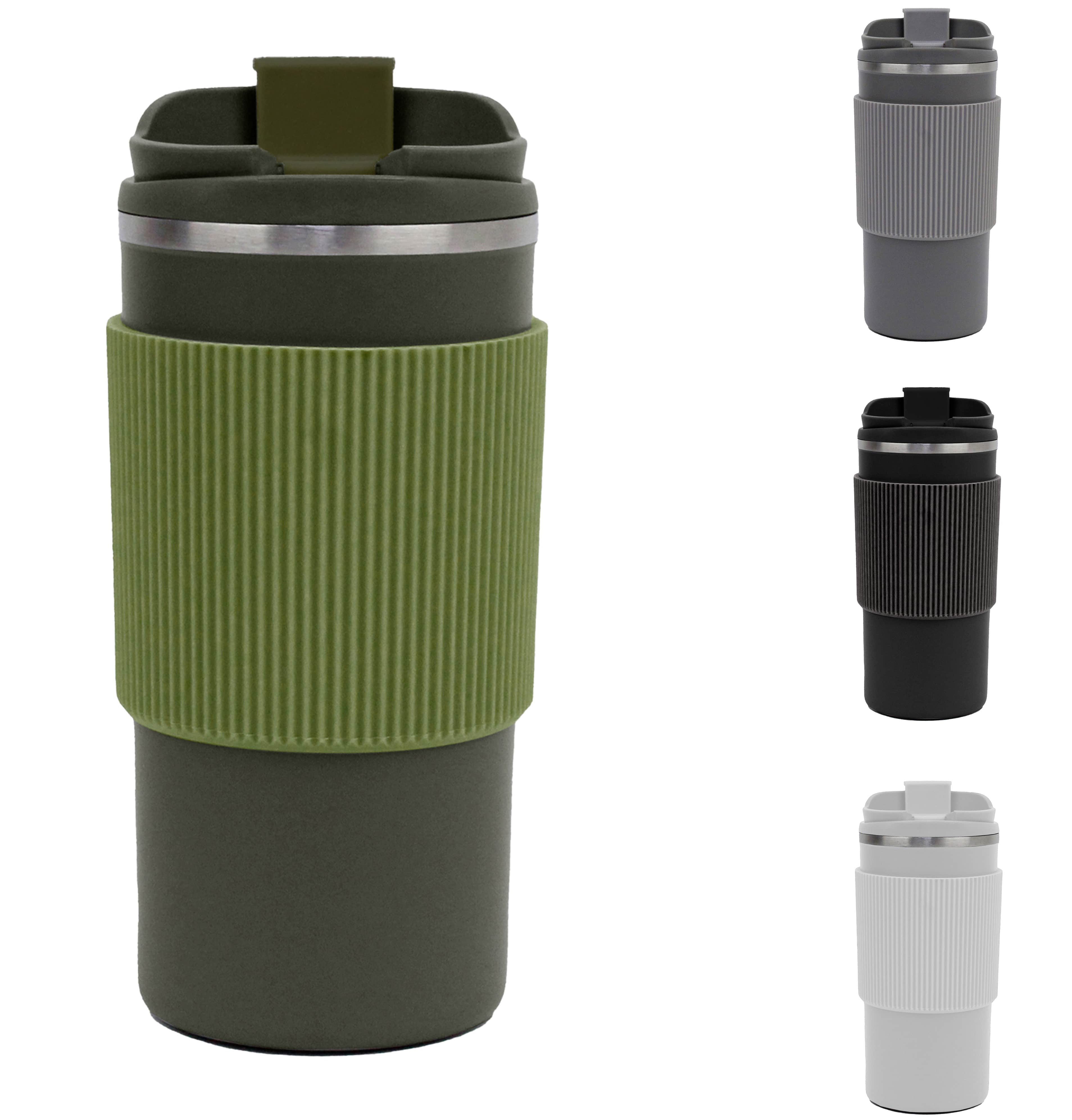 TELEIOS - Double Wall Corporate Tumbler with Silicon Grip